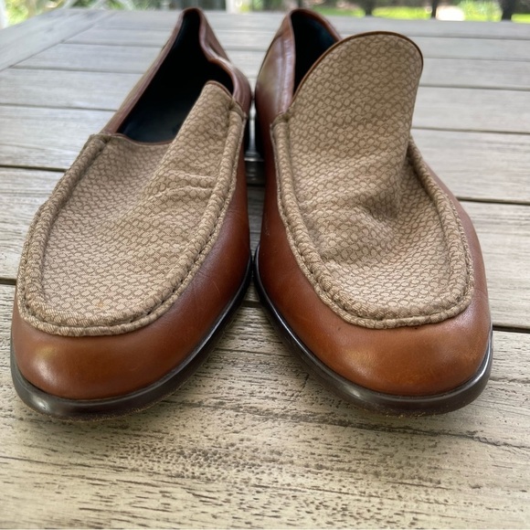 Coach Elijah Vintage P910 Monogram Slip On Dress Loafers Mens Size 13D main image 9